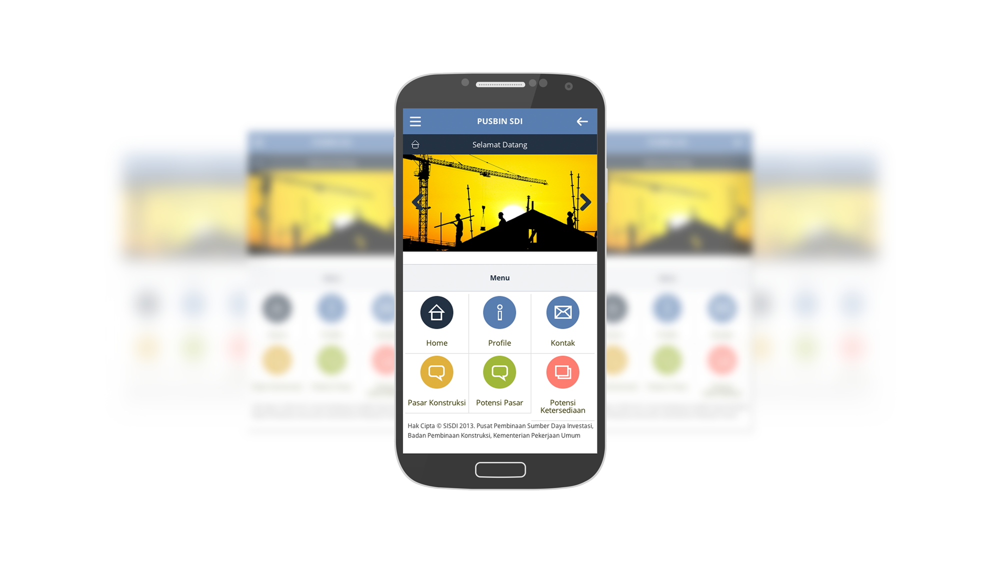 SISDI mobile app showcase